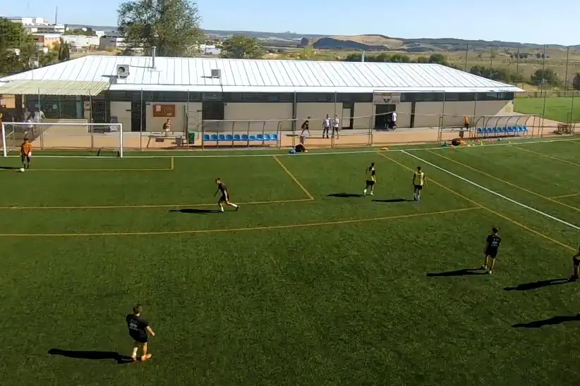 Grabación de partidos de futbol con drones